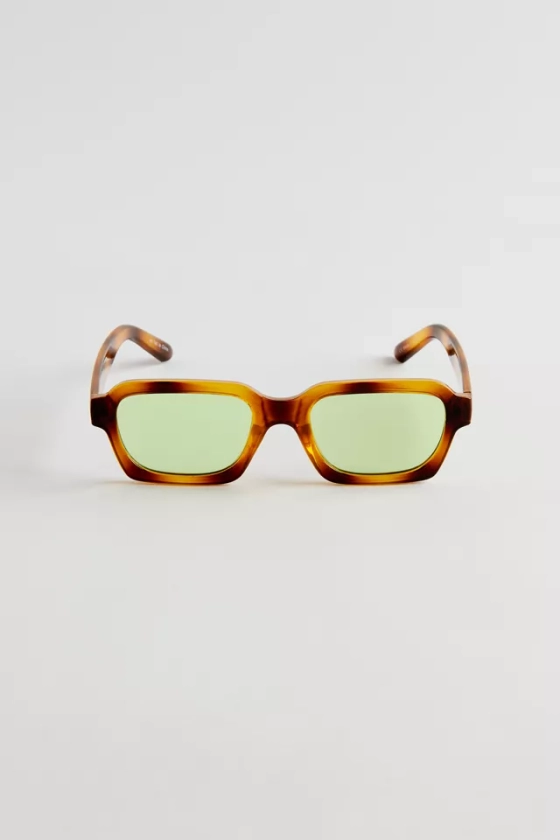 Pascal Plastic Rectangle Sunglasses