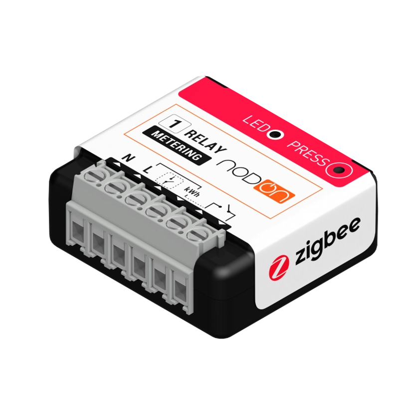 NODON - Module Zigbee ON/OFF 16A Contact sec + Mesure de consommation