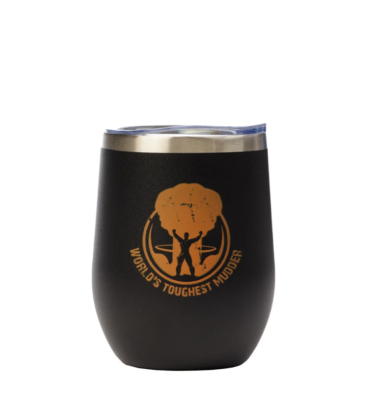 TOUGH MUDDER WTM Wine Tumbler