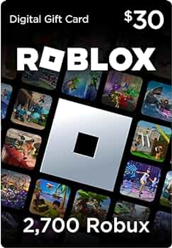 Roblox Digital Gift Code for 2,700 Robux [Redeem Worldwide - Includes Exclusive Virtual Item] [Online Game Code]