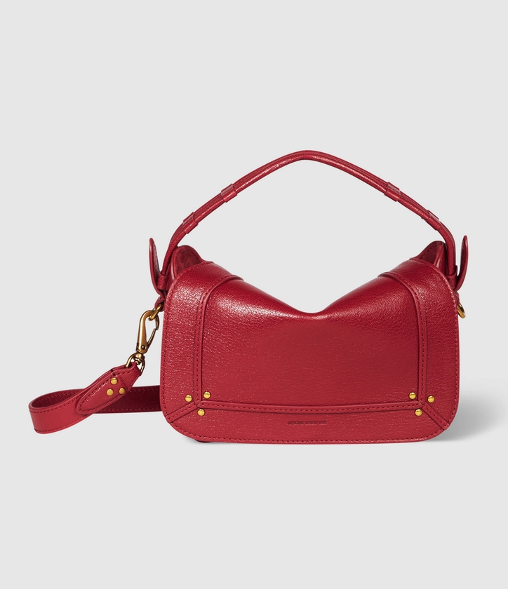 JEROME DREYFUSS - Sac A Main Pepito S Cuir Ruby