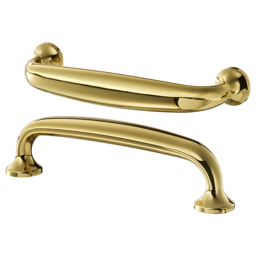 ENERYDA handle, brass-colour, 112 mm - IKEA