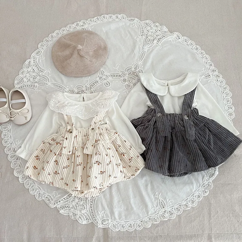 Mini Pinafore Dress - Shop Online at Belle Baby