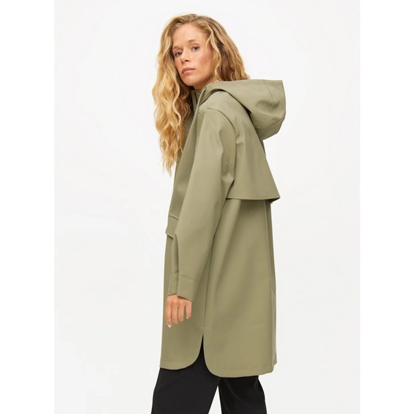 Buy Khaki Longline Rubberised Raincoat XXL | Coats | Tu