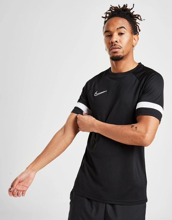 Black Nike Academy Essential Dri-FIT T-Shirt | JD Sports UK