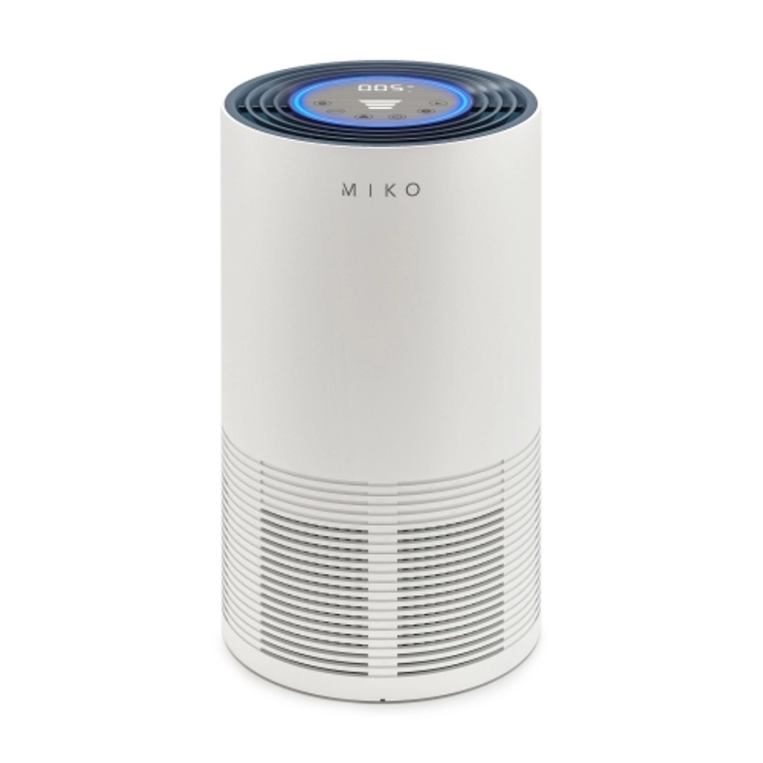 MIKO Air Purifier For Home 970Sqft Medical Grade H13 True HEPA Filter Air Cleaner For Asthma, Viruses, Smoke, and Allergies,25db Sleep Mode - White | Best Buy Canada