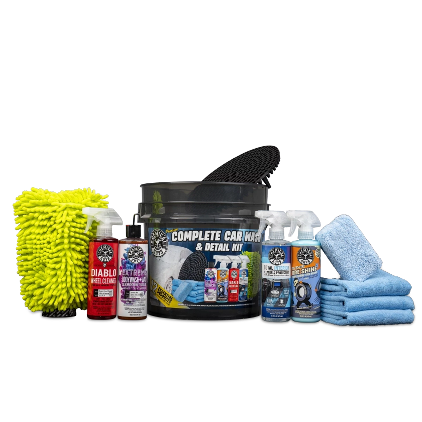 Chemical Guys 12 Piece Premium Complete Car Wash & Detail Kit