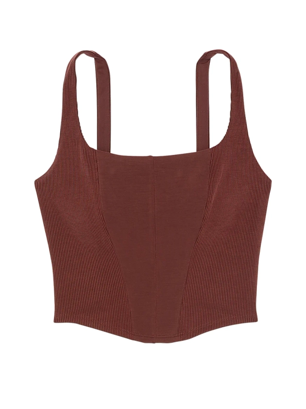 Buy Featherweight Knit Corset Tank Top - Order Tops online 1124614700 - Victoria's Secret US