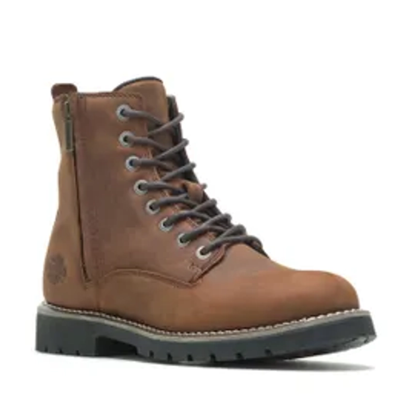 HARLEY-DAVIDSON MENS WINSLOW LACE UP BOOT BROWN