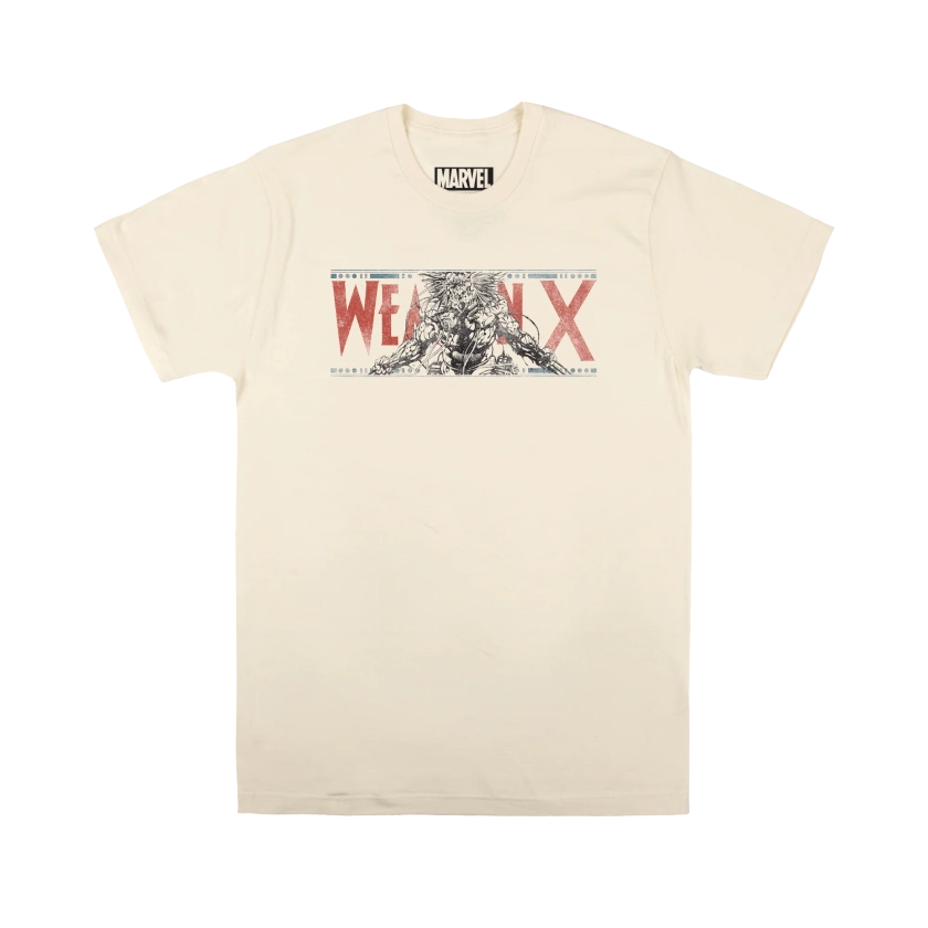 Weapon X Wolverine Natural Tee