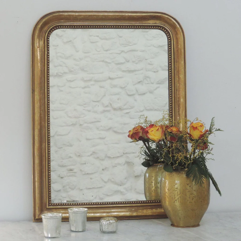 decoclico Miroir trumeau doré