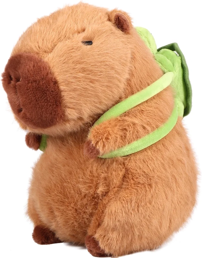 Cute Capybara Stuffed Toy Capybara Plush Toy Ultra-Soft Capybara Plush Doll Throw Pillow 23cm/33cm/45cm Capybara Plush Doll Gifts for Girls Boys Kids Home Decoration (9 inch)