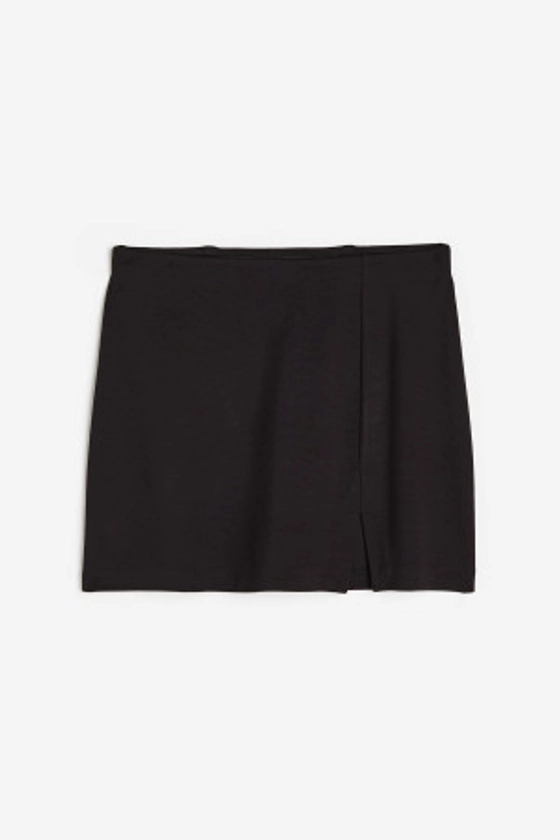 Mini Jersey Skirt