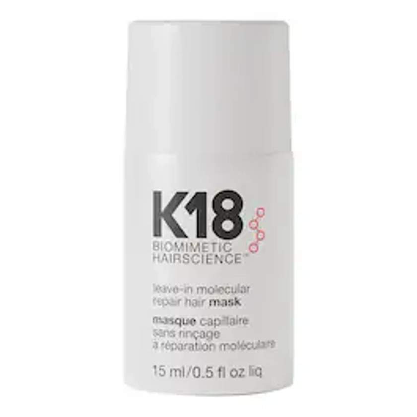 K18 | Leave-in Molecular Repair Hair Mask - κατεστραμμένα μαλλιά - Συσκευασία ταξιδίου