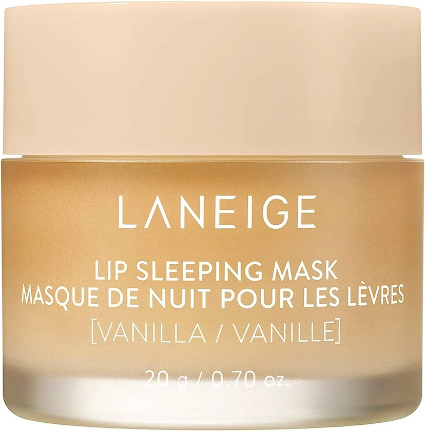 LANEIGE Lip Sleeping Mask: Nourish, Hydrate, Vitamin C, Murumuru & Shea Butter, Antioxidants, Flaky, Dry Lips