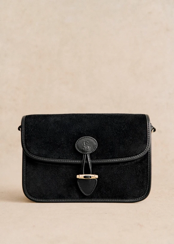 Sac Milo Vintage - Noir Bi-Matière - Sézane