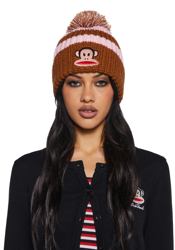 Iconic Behavior Pom Pom Beanie