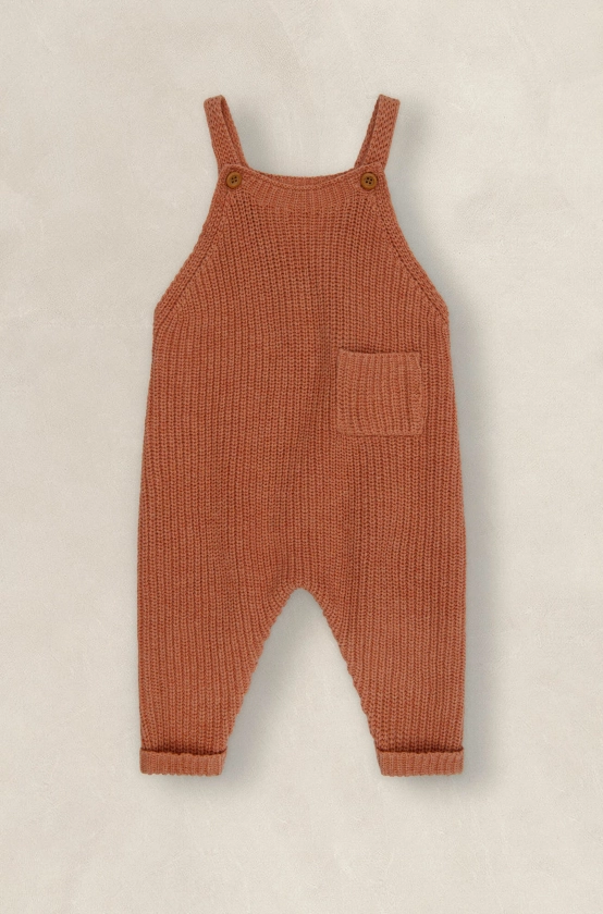 Sweater Knit Overalls