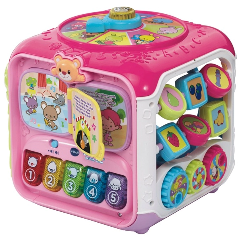 VTech Sort & Discover Activity Cube | Smyths Toys UK