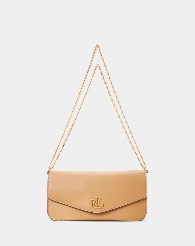 Sac Sawyer moyen en cuir nappa pour femme | Ralph Lauren® BE