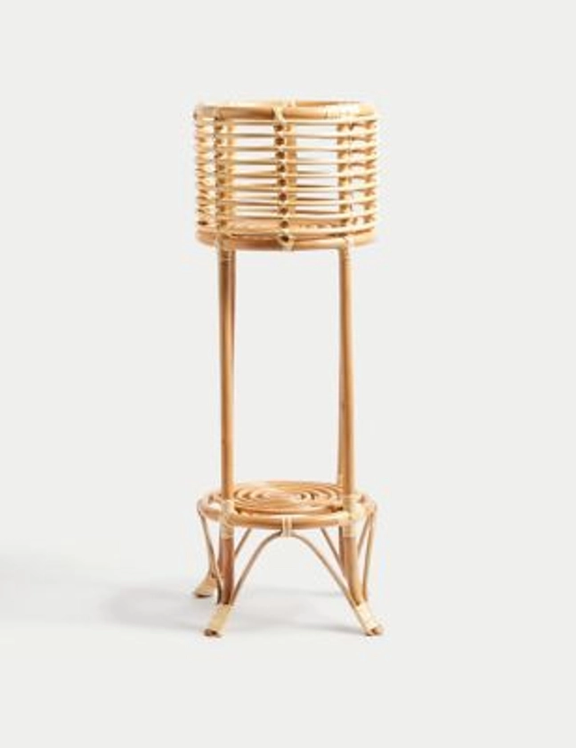 Rattan Planter Stand | M&S Collection | M&S