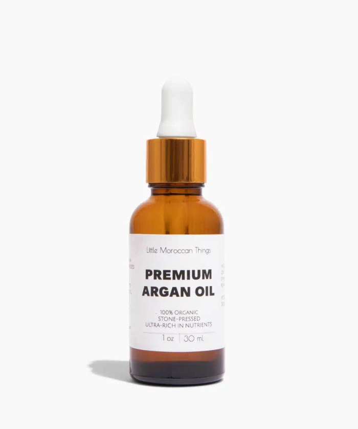 Pure Argan Oil from Morocco, Premium, 1 oz/30 mL, Organic, Women, Men & Babies - Little Moroccan Things