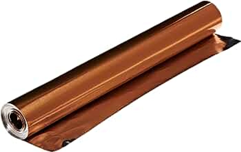 38 Gauge Aluminum Foil - 12 Inches x 25 Feet - Copper Roll Only