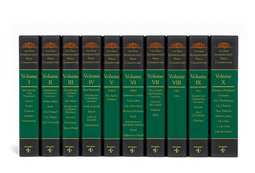 The New Interpreter's® Bible Commentary Ten Volume Set