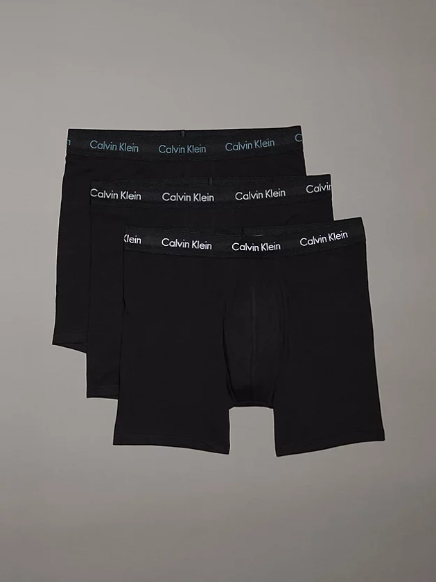 3 Pack Boxer Briefs - Cotton Stretch Calvin Klein® | 000NB1770AQ5F