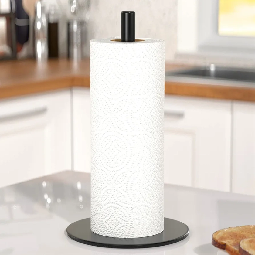 Kitchen Roll Holder Free-Standing Paper Towel Holder, Premium Stainless Steel Kitchen Towel Holder For Kitchen Rolls Organizer, Classic Fashion Kitchen Roll Dispenser Suit For Any Kitchen : Amazon.co.uk: Home & Kitchen