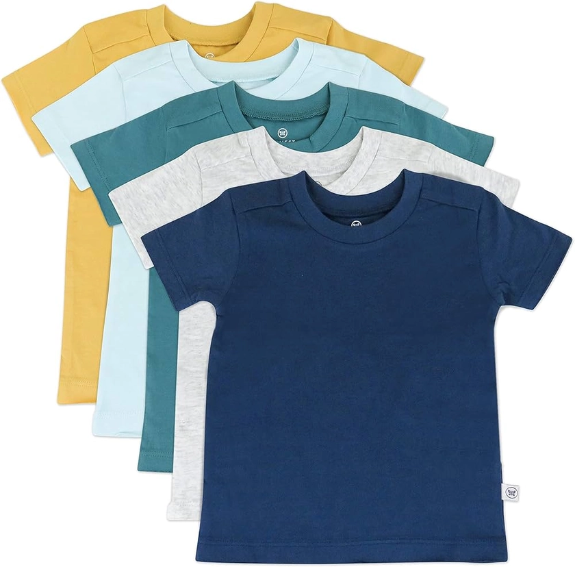 HonestBaby Organic Cotton Short Sleeve T-Shirt Multi-Packs