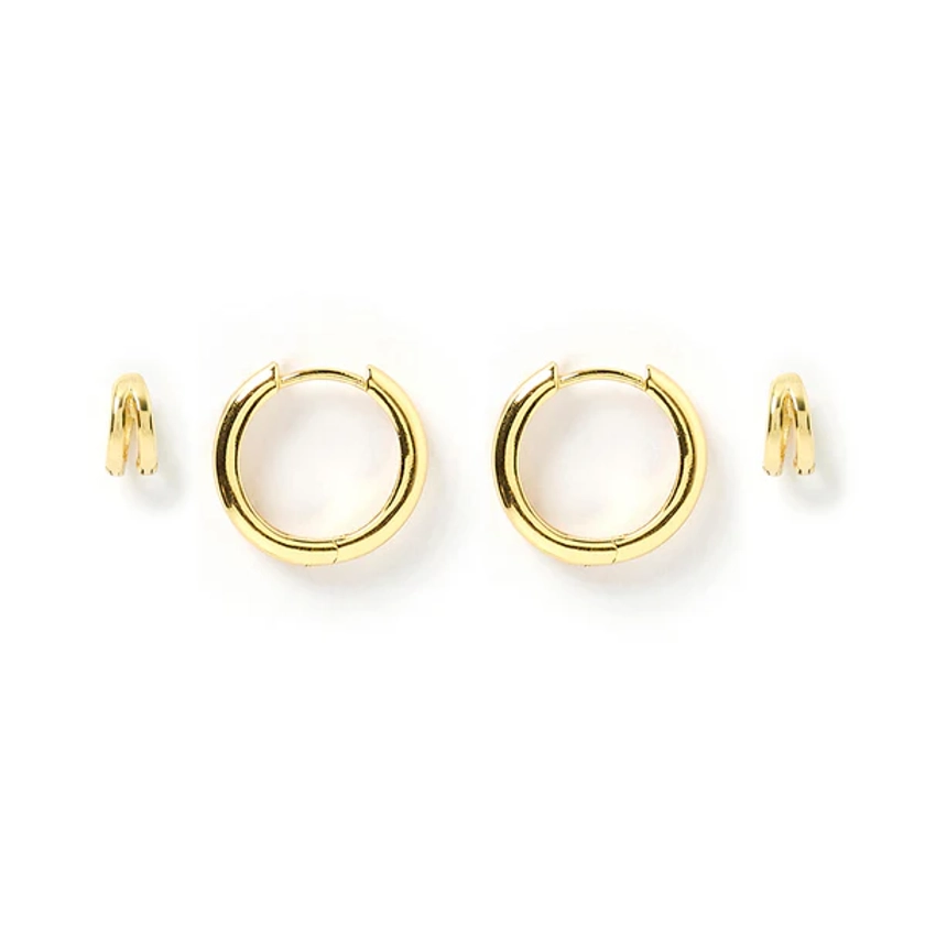 Jeanette Earring Stack - Gold