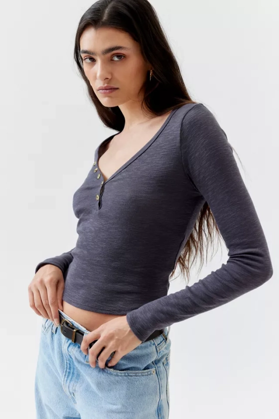 Urban Renewal Remnants Slub Henley Top