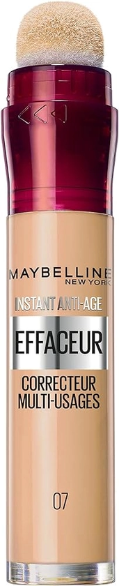 Maybelline New York - Anti-cernes/Correcteur Fluide - Instant Anti-Age L’Effaceur - Teinte : Sable (07) - 6,8 ml