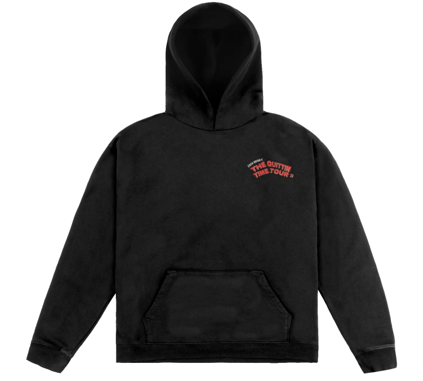 ZB Tour Washed Black Hoodie