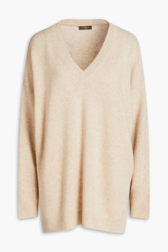 N.PEAL Oversized cashmere sweater | THE OUTNET