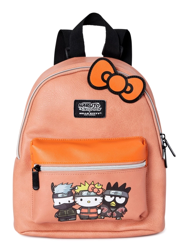 Sanrio Hello Kitty x Naruto Shippuden Women’s Mini Backpack Orange