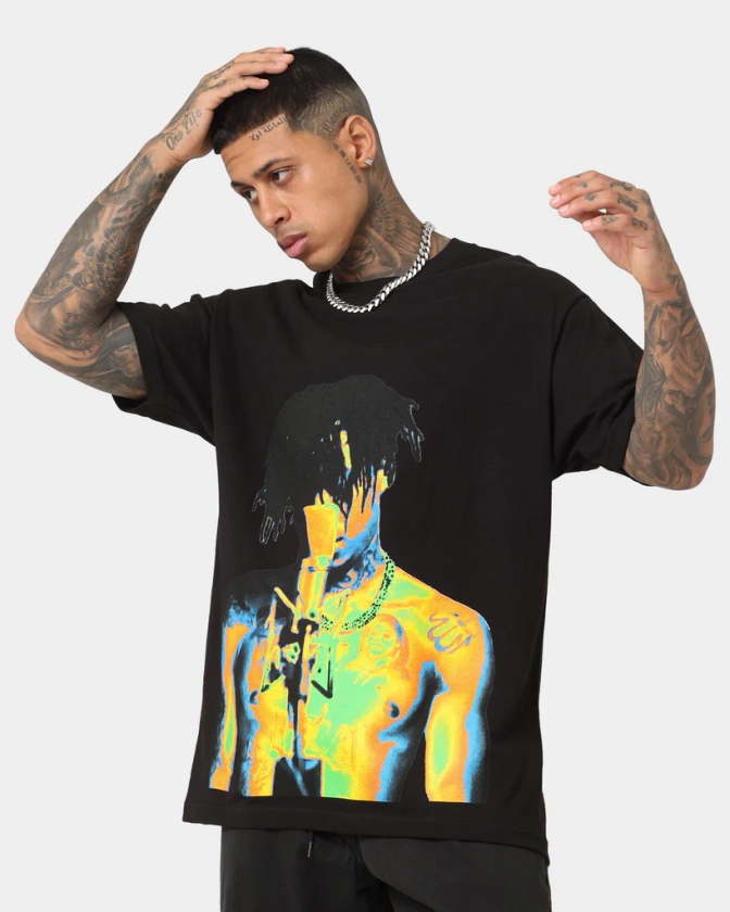 NBA Youngboy YB Mic T-Shirt Black