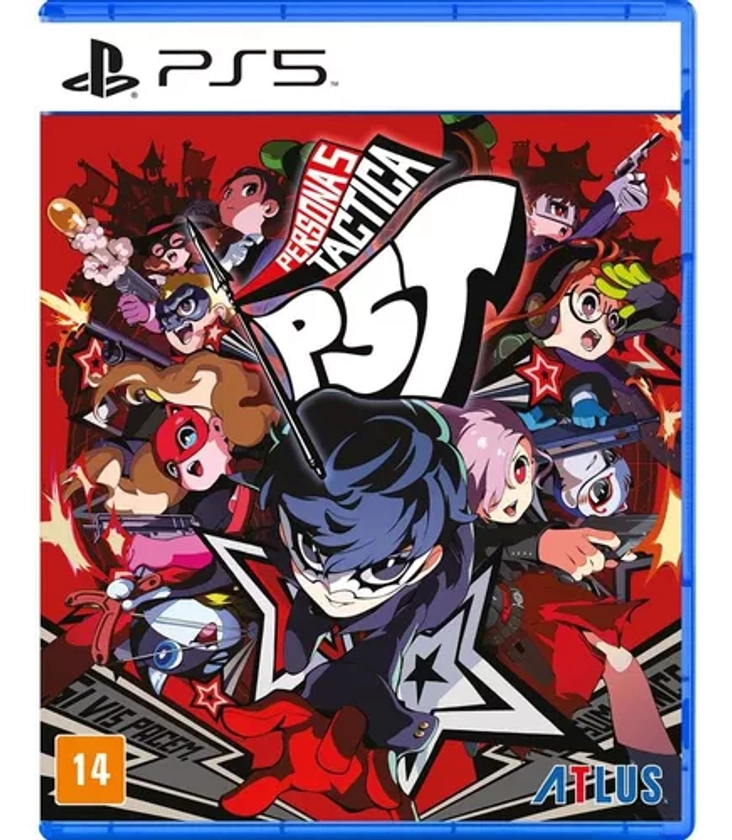 Jogo Persona 5 Tactica Ps5 Br Midia Fisica