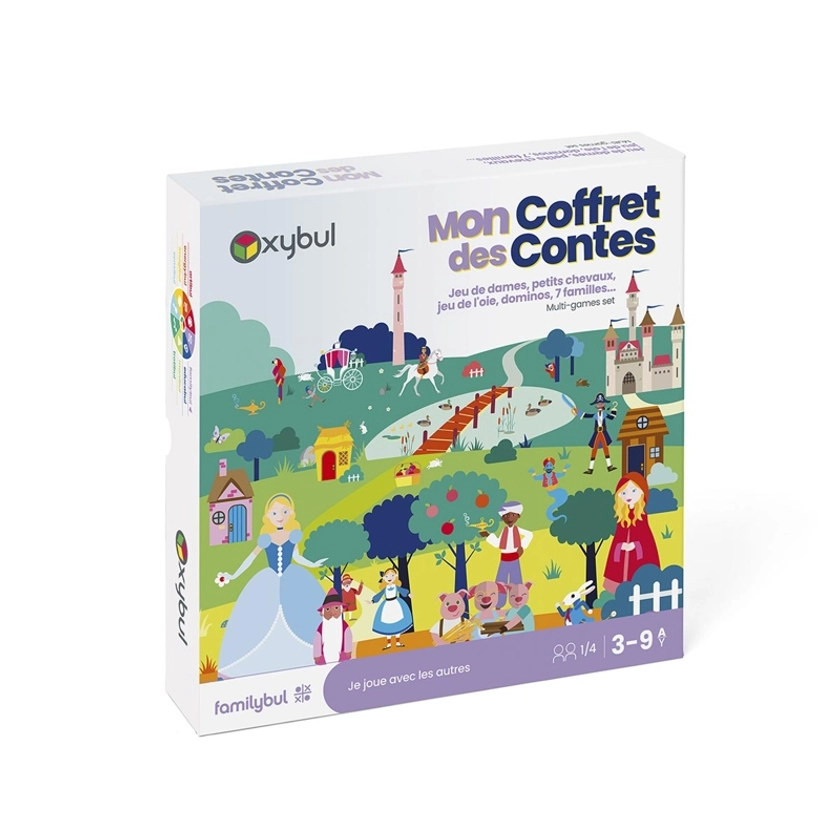 Coffret multi-jeux des contes Oxybul Blanc