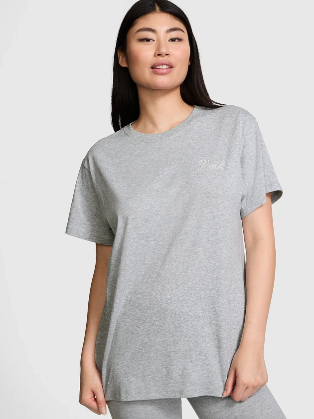 Buy Campus Cotton Tee - Order Tops online 5000006281 - PINK