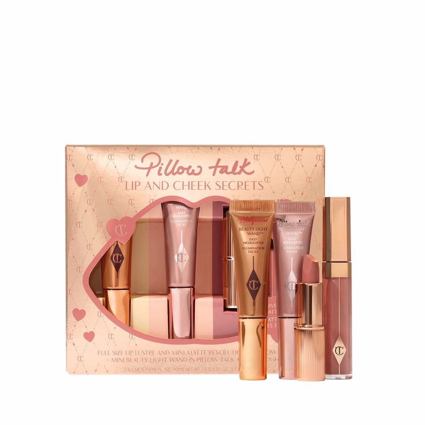 Pillow Talk Lip + Cheek Secrets: Gift Set | Charlotte Tilbury