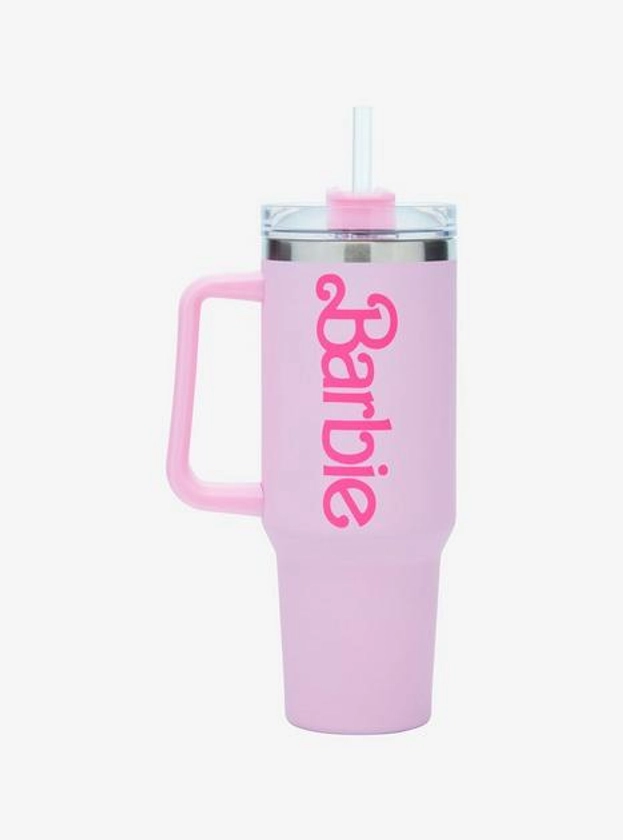 Barbie Pink Stainless Steel Travel Cup | Hot Topic