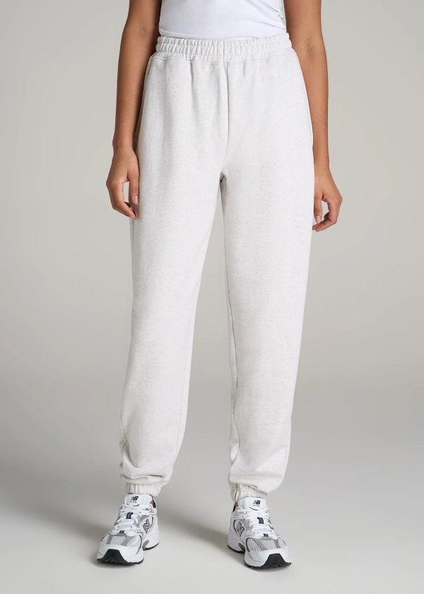 Wearever Oversized French Terry Joggers for Tall Women | American Tall