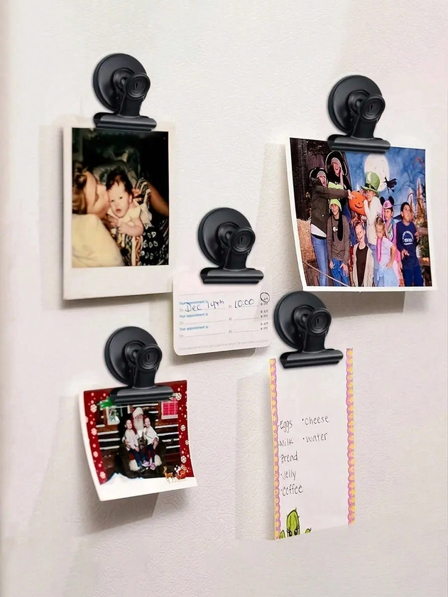 4/10pcs Round Fridge Magnet To Decorate Fridge And Fixed Photos/Messages/Notes, Superb Holding Power, Decorative Whiteboard Message Magnetic Stickers , Personalized Fridge Art For Home, Office, Lockers & Cabinets