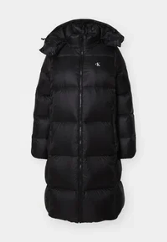 Calvin Klein Jeans LONG PUFFER - Doudoune - black/noir - ZALANDO.FR