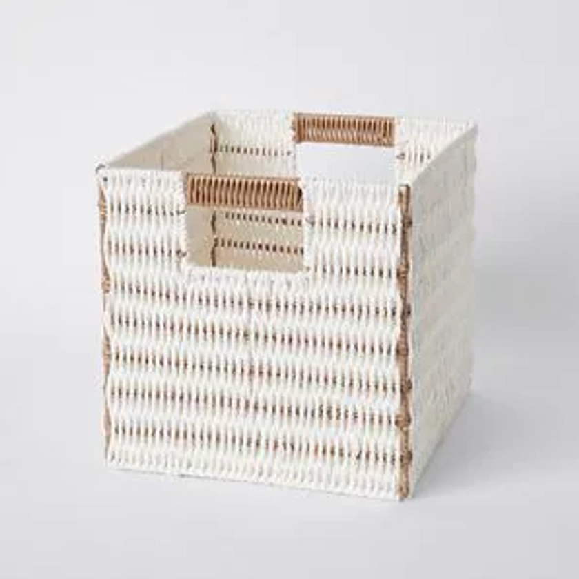 Paper Cube Storage Basket