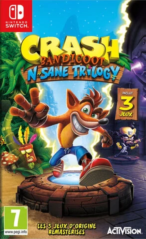 Crash Bandicoot N.sane Trilogy - Occasion


SWITCH