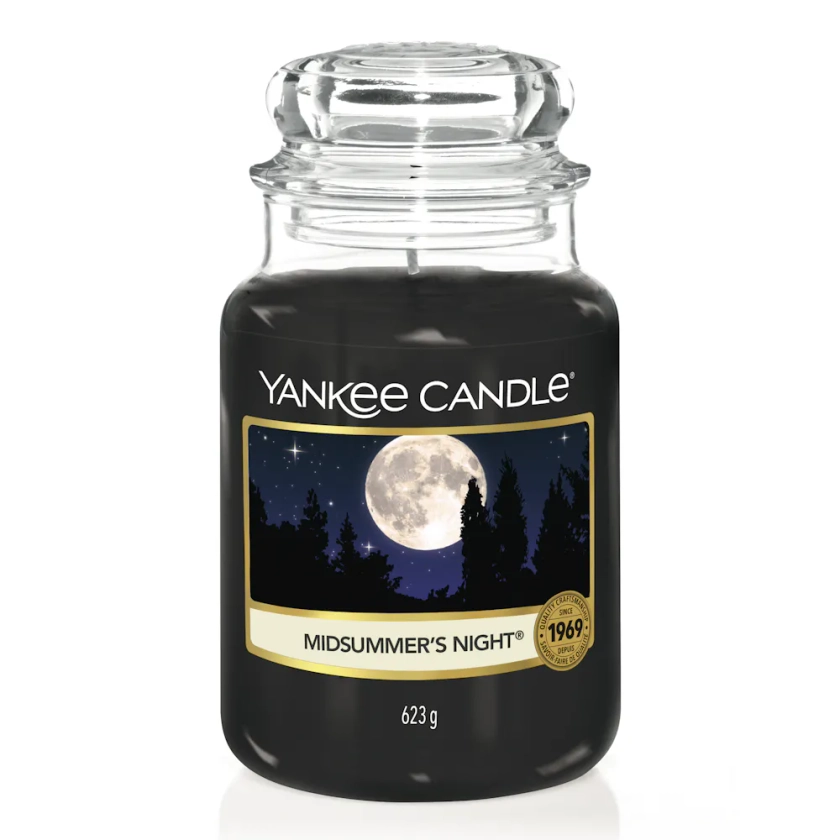 Midsummer's Night® Grande bougie jarre Originale - Bougies Originales | Yankee Candle