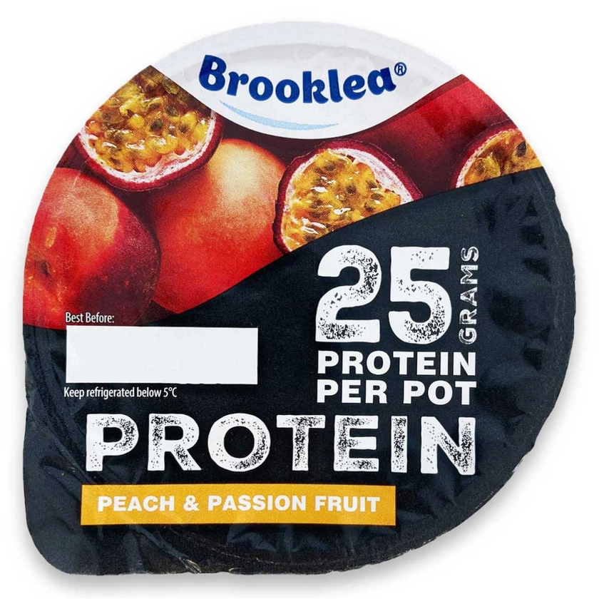 Brooklea Peach & Passionfruit Protein Yogurt 200g